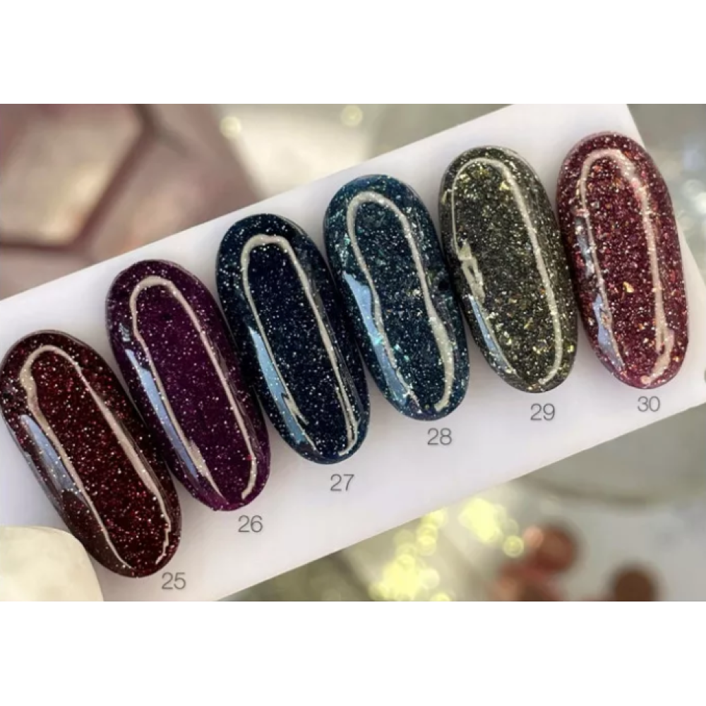 Saga Profesional Гель-лак Светоотражающий Fiery gel №29 9763331 Украина 9 ml