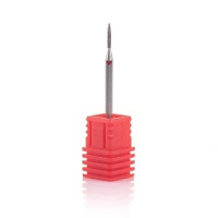 Фреза бриллиантовая пламя-красная, диаметр 1,4 мм 243 014R Special Nail Китай