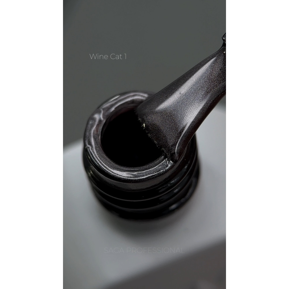Saga Professional Гель-лак Гель лак Wine Cat №01 9763708 Украина 10 ml