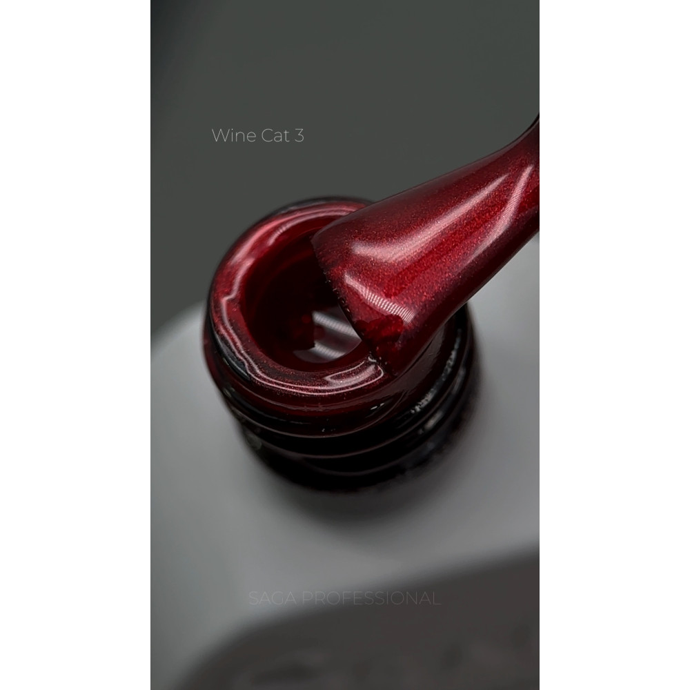 Saga Professional Гель-лак Гель лак Wine Cat №03 9763710 Украина 10 ml