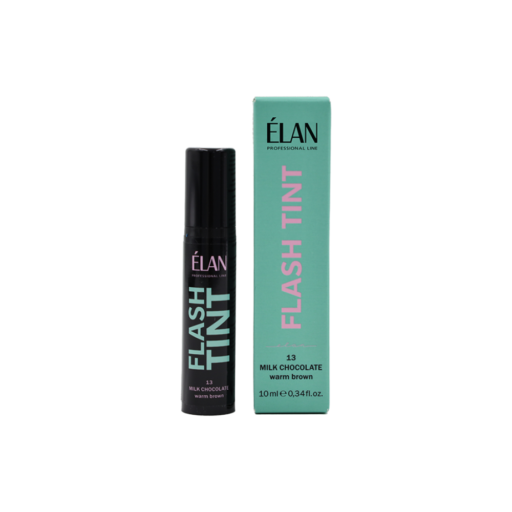 ELAN Оклюзивная система окрашивания бровей и ресниц «FLASH TINT» 13 Milk Chocolate 9763775 Чехия