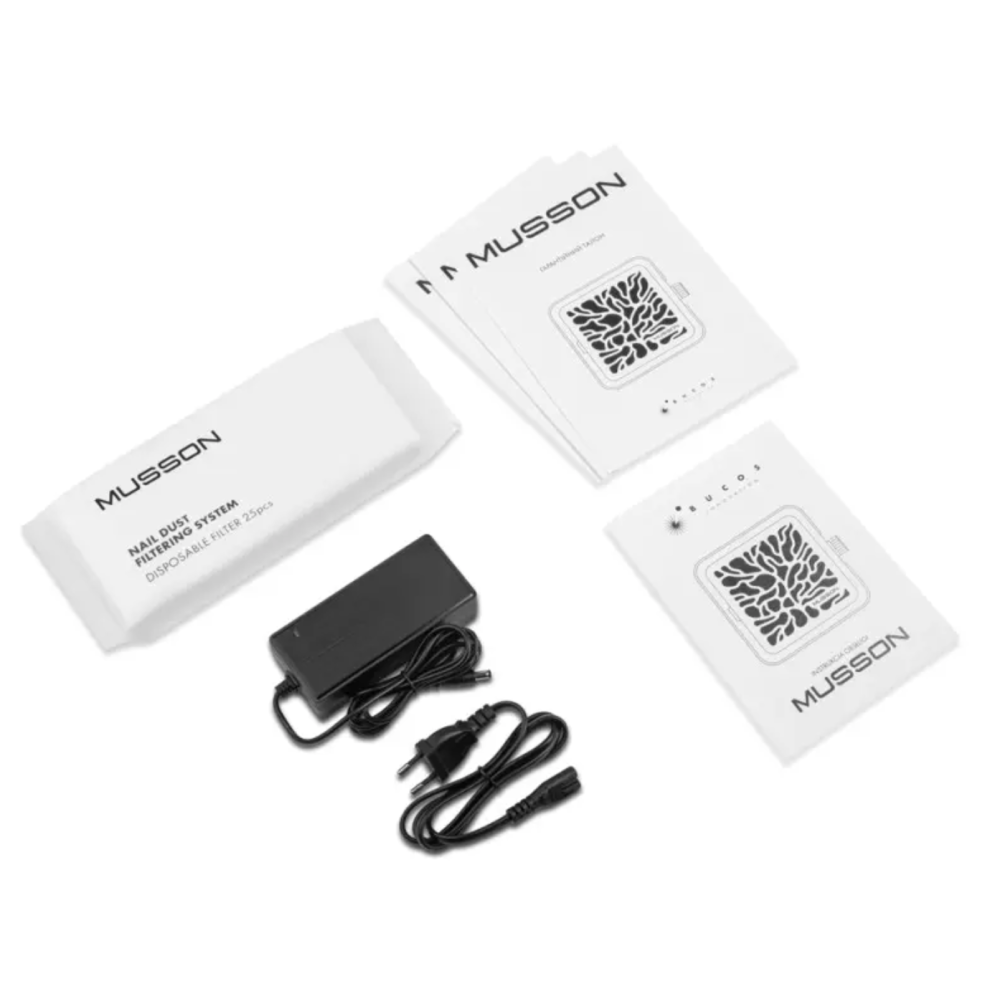 Вытяжка MUSSON X3 GRAPHITE на 72 вт. для маникюра и педикюра 9764030 Special Nail Китай