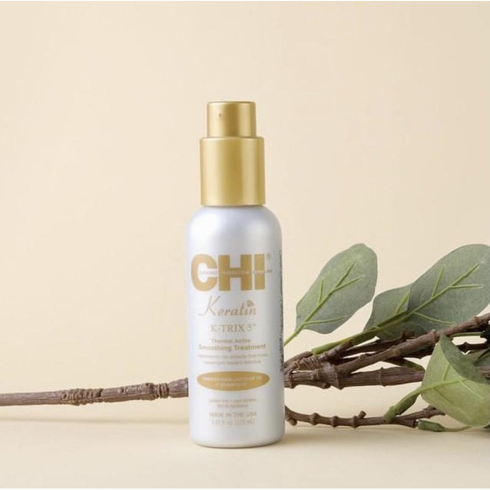 CHI KERATIN K-TRIX 5 SMOOTHING TREATMENT Разглаживающее средство для волос 19585 США 116 ml