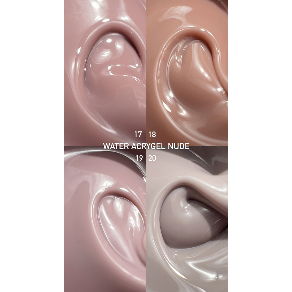 Water Acrygel №17 Nude 4000400917 Edlen Украина 9 ml