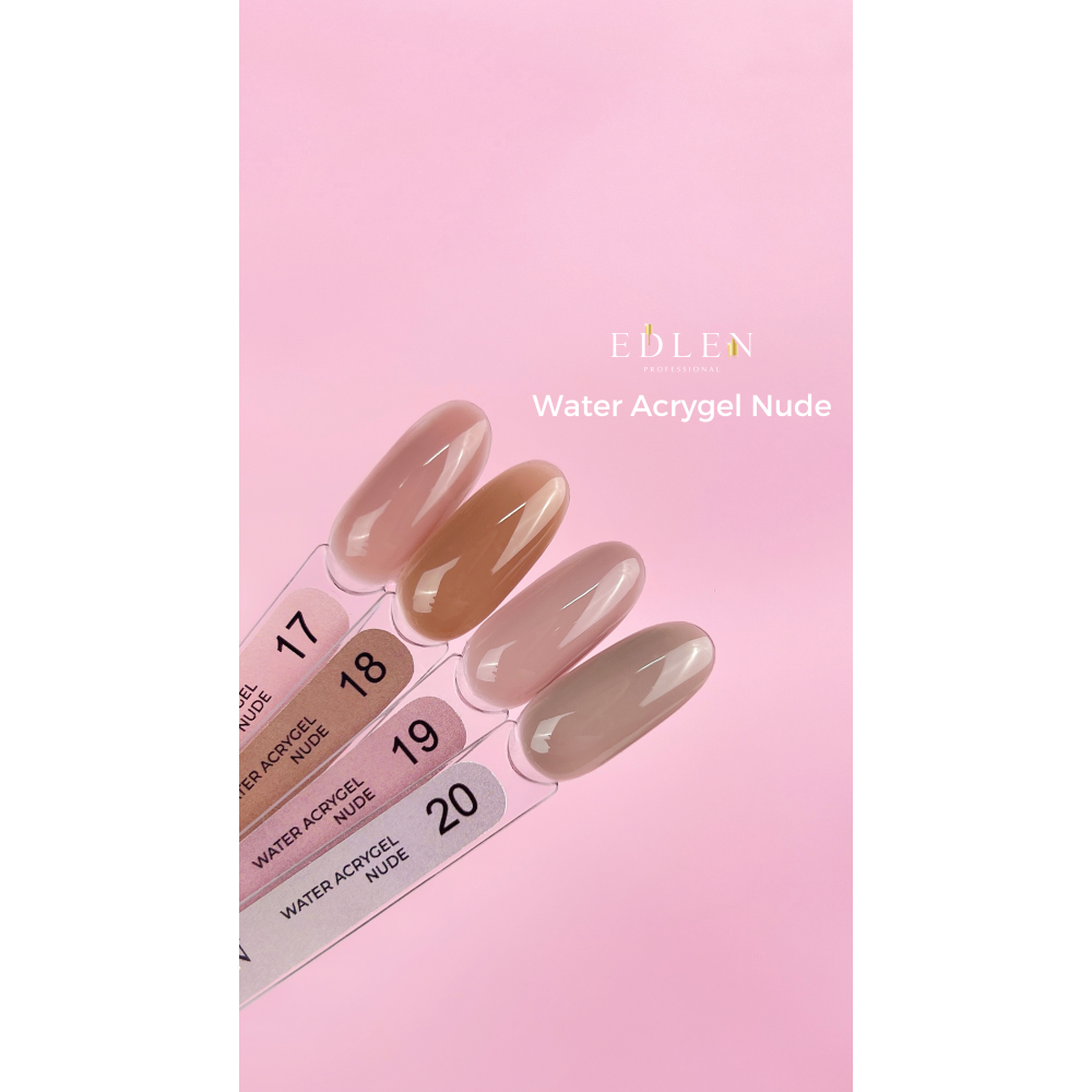 Water Acrygel №17 Nude 4000400917 Edlen Украина 9 ml
