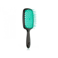 Janeke Superbrush  щітка для волосся чорна з бірюзовим 71sp226 TFF Італія