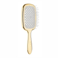 Janeke Superbrush щетка для волос золото с белым AUSP230BIA Италия