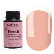 French Rubber Base №001 Dusty Rose (бочонок) 103001 Komilfo Україна 30 ml