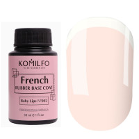 French Rubber Base №002, Baby Lips(бочонок) 103002 Komilfo Україна 30 ml