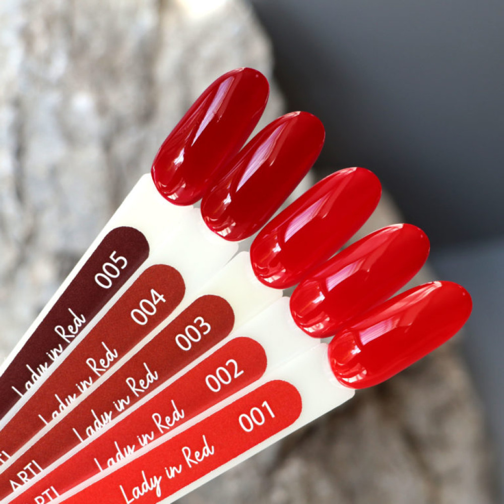Лак для ногтей Komilfo ArtiLux Lady in Red 001, 8 мл 243001 Komilfo Украина