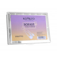SoFast Nail Forms, Stiletto. 240 шт 456070 Komilfo Україна