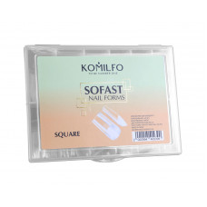 SoFast Nail Forms, Square. 240 шт 456073 Komilfo Україна