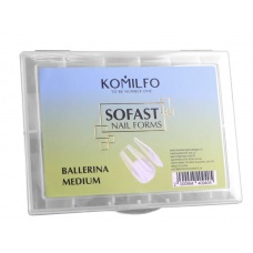 SoFast Nail Forms, Ballerina Medium.240 шт 456074 Komilfo Україна