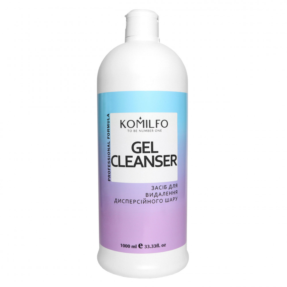 Gel Cleanser - засіб для зняття липкого шару 121035 Komilfo Україна 1000 ml
