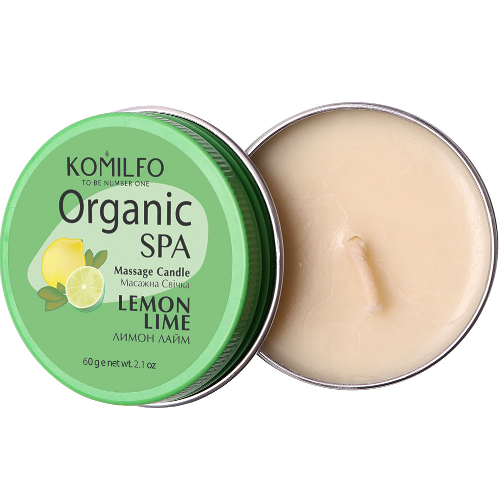 Massage Candle - Lemon Lime 345011 Komilfo Україна 60 g