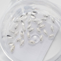 Металлизированные заклепки овал большой серебро 451294 Komilfo Украина 1,5/3 mm