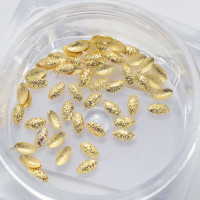 Металлизированные заклепки овал большой золото 451346 Komilfo Украина 1,5/3 mm