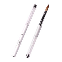 Кисточка для геля Acrylic 12 (Kolinsky) 455041 Комилфо Украина