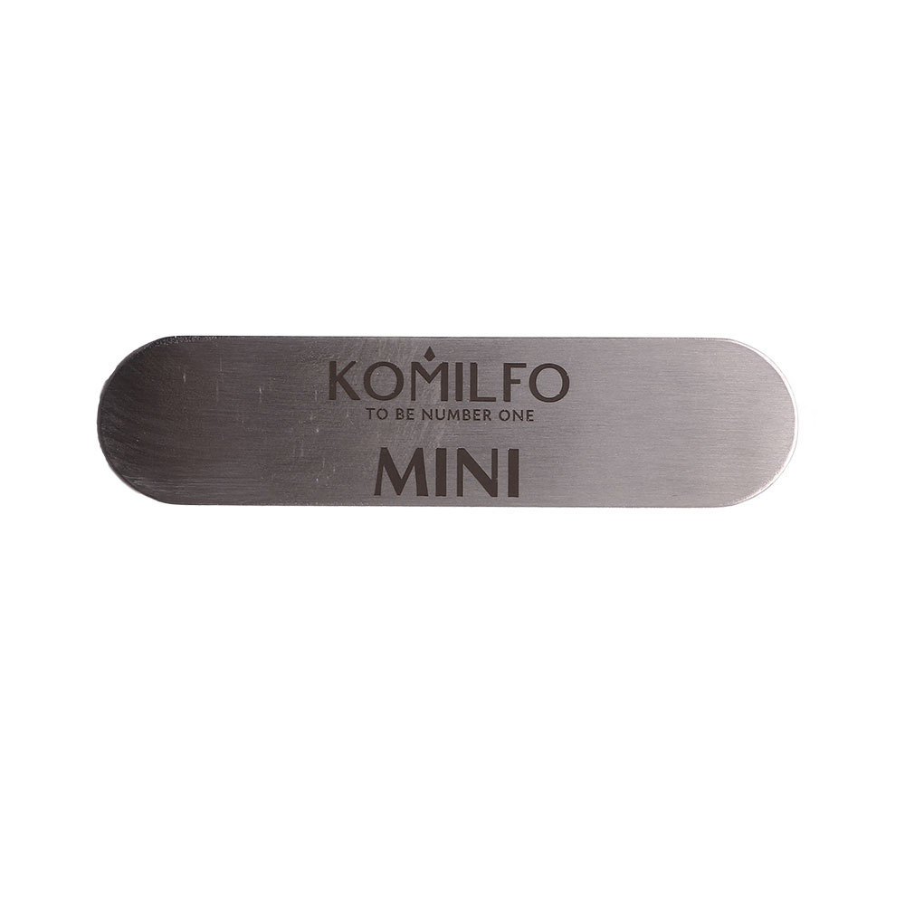 MINI металічна основа для манікюру 563307 Komilfo Україна 18/75 mm