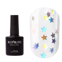 Komilfo No Wipe Star Nails Holo Top, 8 мл 508006 Komilfo Україна