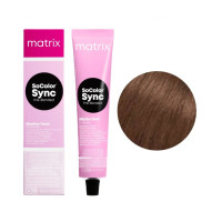 Краска Безаммиачная Matrix Sokolor Sync Pre-Bonded, тонер на щелочной основе для волос тон-в-тон, без содержания аммиака, оттенок 7VM E3661600 США 90 ml