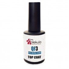 TOP QF 3  (без липкого шару) ML1212 Nails Molekula США 12 ml