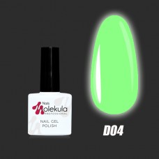 Гель-лак DISCO №04 D04 Nails Molekula США 11 ml