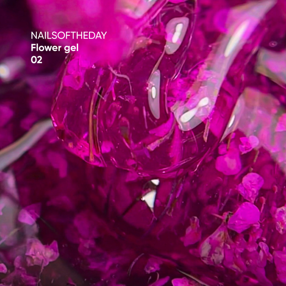 NAILS OF THE DAY Build gel Flower gel №02 НФ-00018483 Украина 15 ml