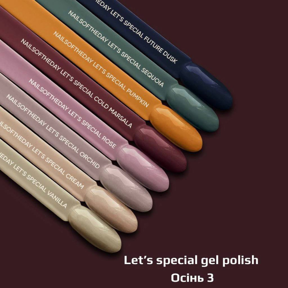 NAILS OF THE DAY Гель-лак Lets special Cold Marsala НФ-00018433 Украина 10 ml
