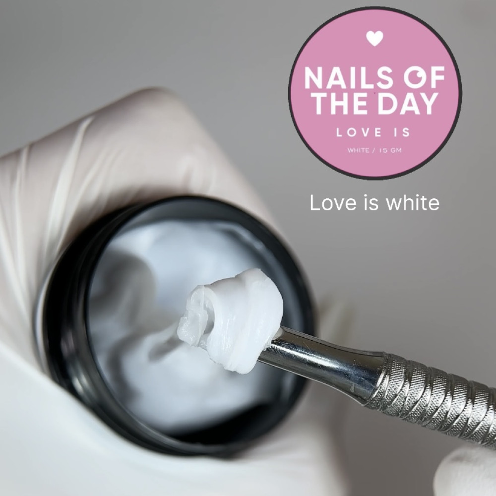 NAILS OF THE DAY Гель-жвачка Love is... White НФ-00018738 Украина 15 g