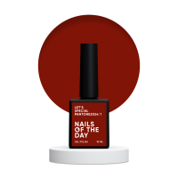 NAILS OF THE DAY Гель-лак Lets special Pantone2024/1 — огненно-красный/кирпичный НФ-00018810 Украина 10 ml