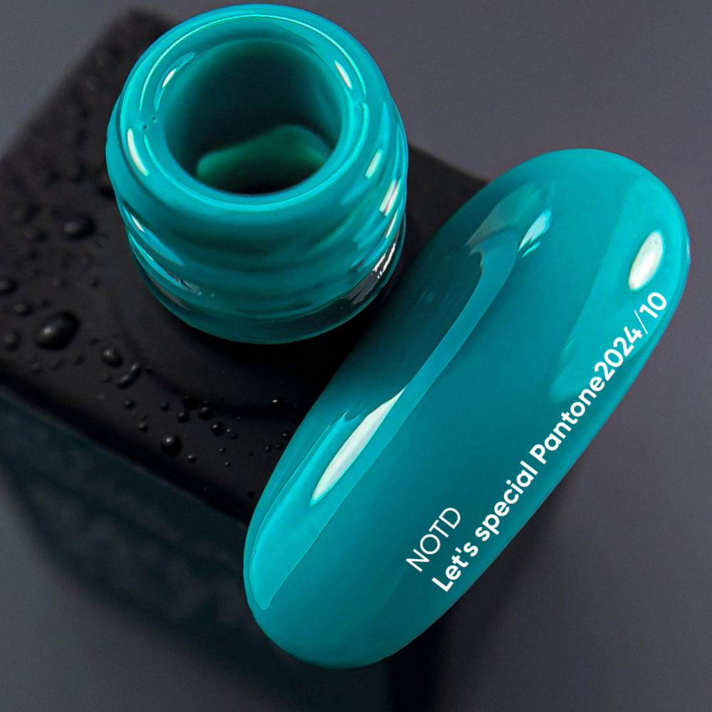NAILS OF THE DAY Гель-лак Lets special Pantone2024/10 — бирюзовый НФ-00018819 Украина 10 ml