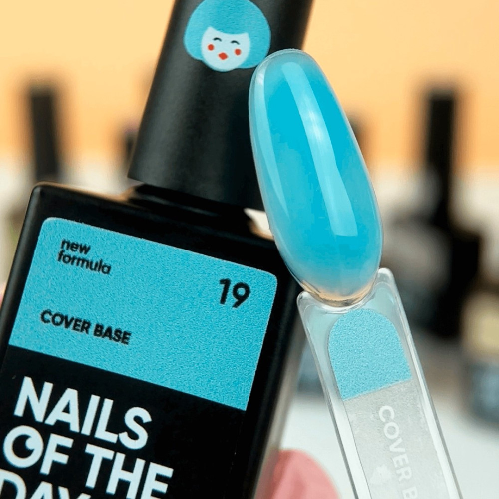 NAILS OF THE DAY Base Cover NEW Formula №19 НФ-00019750 Украина 10 ml