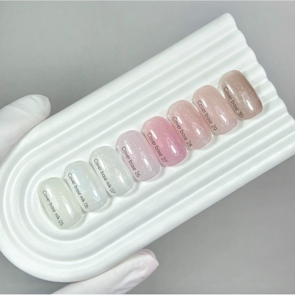 NAILS OF THE DAY Base Cover NEW Formula (MILK) №28 shimmer НФ-00020691 Украина 10 ml