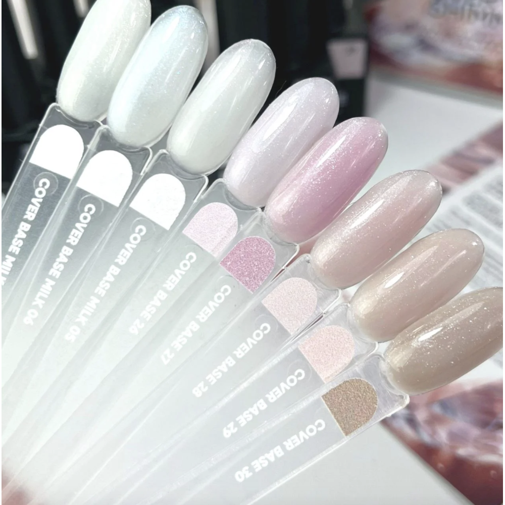 NAILS OF THE DAY Base Cover NEW Formula (MILK) №28 shimmer НФ-00020691 Украина 10 ml