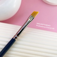 NAILS OF THE DAY Пензлик  Professional Brushes Premium French №4 u0000018308 Україна
