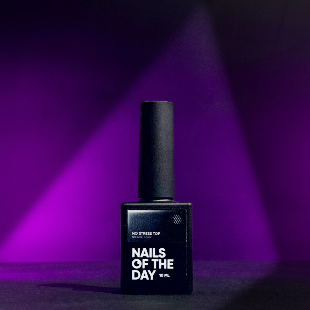 NAILS OF THE DAY Top No Stress no wipe u0001560165 Украина 10 ml
