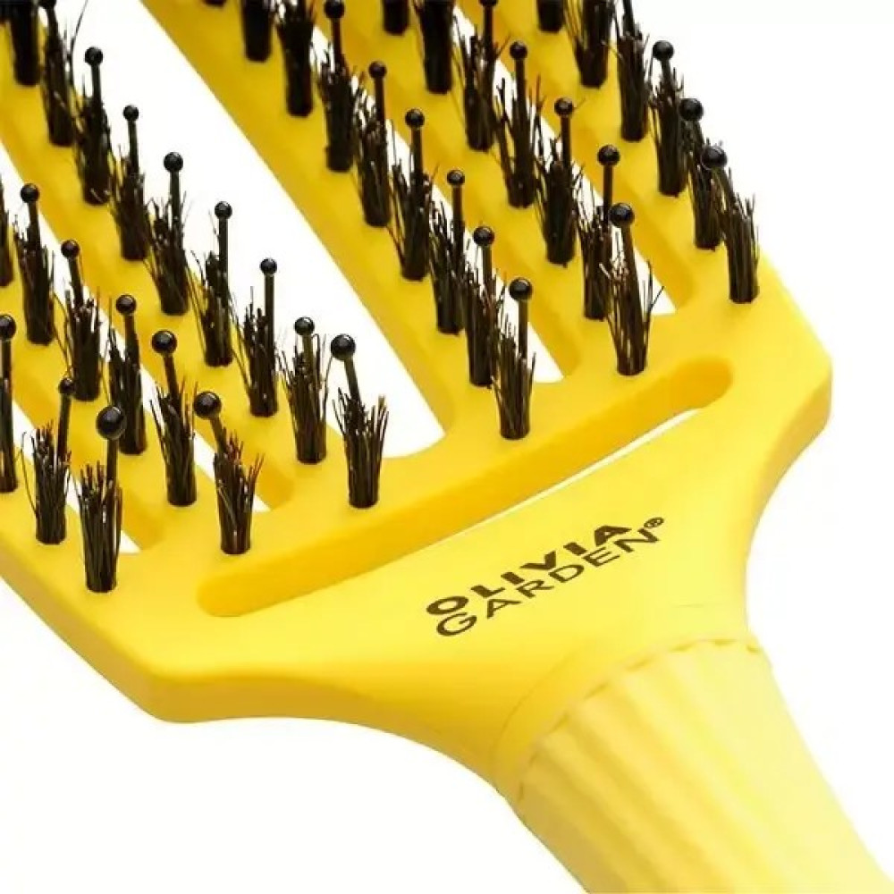 Olivia Garden Щетка Finger Brush Combo Nineties Sweet Lemonade (Yellow) OGID1794 Бельгия medium