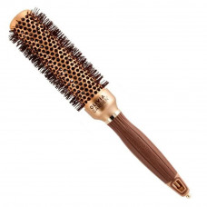 Olivia Garden Термобрашинг Expert Blowout SPEED Wavy Bristles GOLD&BROWN OGID2170 Бельгія d.35