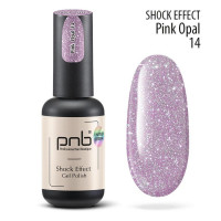 PNB Gel Polish SHOCK EFFECT 14 Pink Opal 2032 США 8 ml