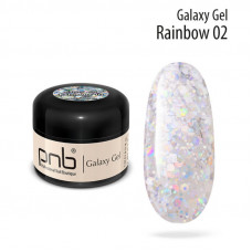 Глітер для дизайна Гелексі PNB 02 / Galaxy Glitter 02 5202 США 5 ml