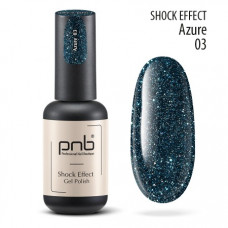 PNB Gel Polish SHOCK EFFECT 03 Azure 2011 США 8 ml