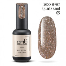 PNB Gel Polish SHOCK EFFECT 05 Quartz Sand 2013 США 8 ml