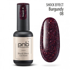 PNB Gel Polish SHOCK EFFECT 08 Burgundy 2016 США 8 ml