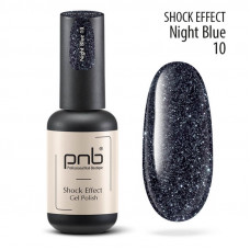 PNB Gel Polish SHOCK EFFECT 10 Night Blue 2018 США 8 ml