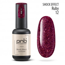 PNB Gel Polish SHOCK EFFECT 12 Ruby 2020 США 8 ml