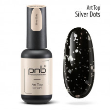 PNB Топ Art Silver Dots, No Whipe 3118 США 8 ml