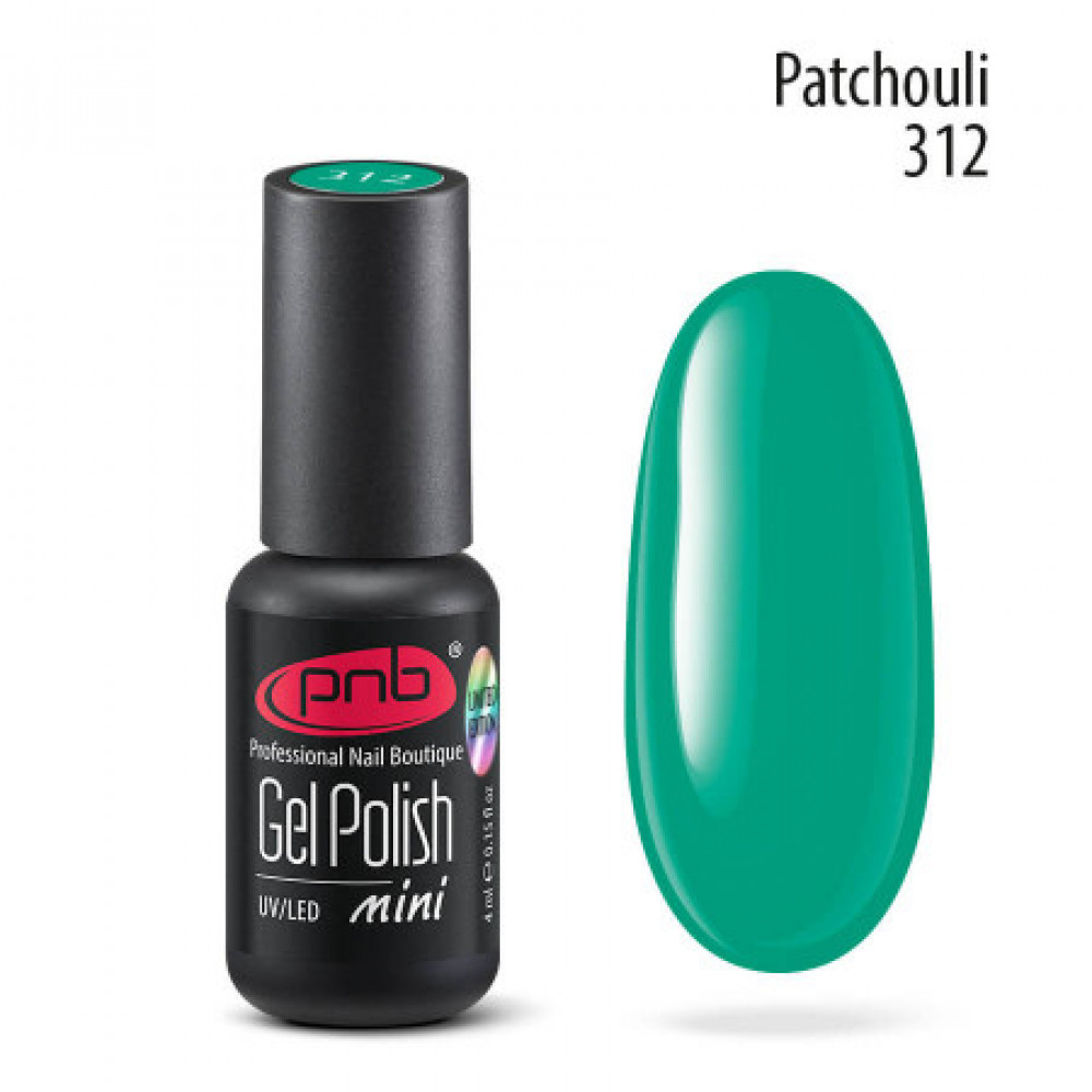 PNB Гель-лак 312 mini 10312 США 4 ml