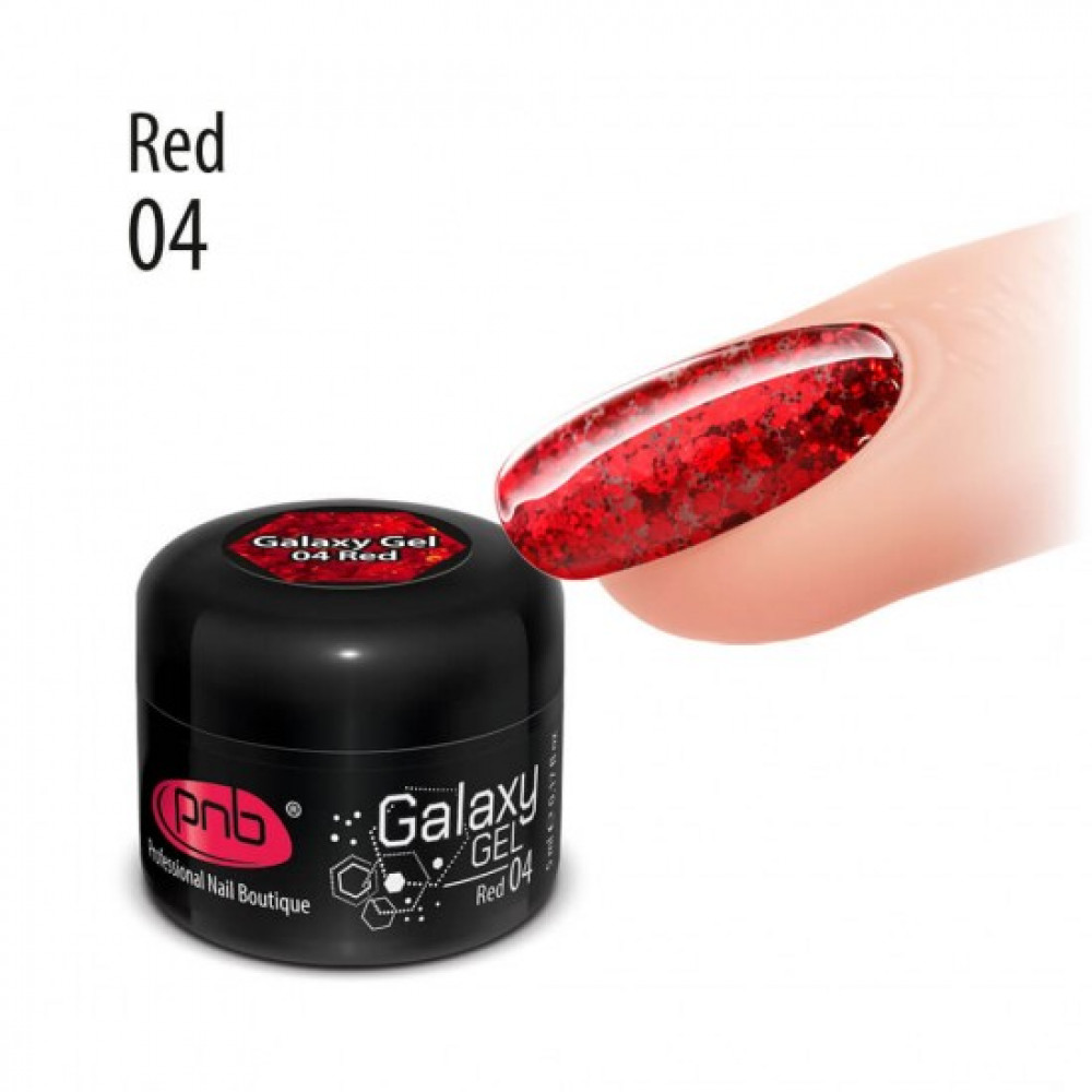 Глітер для дизайна Гелексі  PNB 04 / Galaxy Glitter 04 5204 США 5 ml