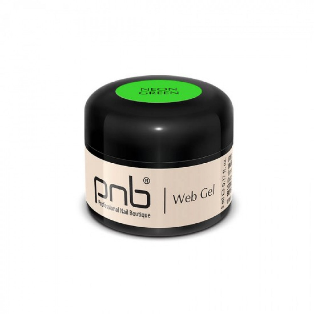 Гель-павутина PNB неон зелений 5109 США 5 ml
